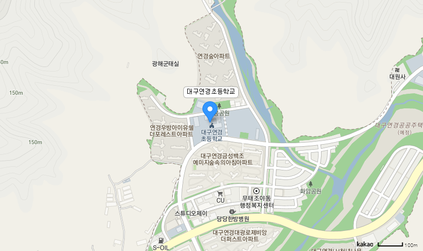 학교 찾아오시는 길 지도